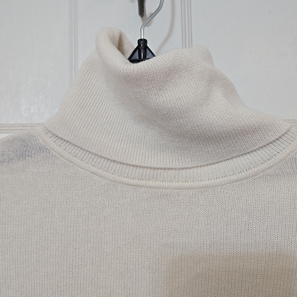 RAMY BROOK NEW YORK NO SIZE TAG CREAM LONG SLEEVE WOMENS WOOL & CASHMERE BLEND - Picture 2 of 8